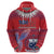 Custom Samoa 1962 Independence Day Custom Hoodie Manuia le Aso Tuto'atasi Ula Nifo Red Art