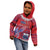 Custom Samoa 1962 Independence Day Custom Kid Hoodie Manuia le Aso Tuto'atasi Ula Nifo Red Art