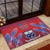 Custom Samoa 1962 Independence Day Custom Rubber Doormat Manuia le Aso Tuto'atasi Ula Nifo Red Art