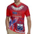 Custom Samoa 1962 Independence Day Custom Rugby Jersey Manuia le Aso Tuto'atasi Ula Nifo Red Art