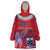 Custom Samoa 1962 Independence Day Custom Wearable Blanket Hoodie Manuia le Aso Tuto'atasi Ula Nifo Red Art