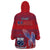 Custom Samoa 1962 Independence Day Custom Wearable Blanket Hoodie Manuia le Aso Tuto'atasi Ula Nifo Red Art