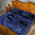 Custom Samoa 62nd Manuia le Aso Tuto'atasi Quilt Bed Set Samoan Tatau Blue Art