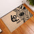 Custom Samoa Manuia le 62 Tausaga O le Tuto’atasi Rubber Doormat Samoan Tatau Beige Art