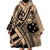 Custom Samoa Manuia le 62 Tausaga O le Tuto’atasi Wearable Blanket Hoodie Samoan Tatau Beige Art