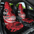 Custom Samoa Manuia le 62 Tausaga O le Tuto’atasi Car Seat Cover Samoan Tatau Red Art