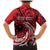 Custom Samoa Manuia le 62 Tausaga O le Tuto’atasi Family Matching Mermaid Dress and Hawaiian Shirt Samoan Tatau Red Art