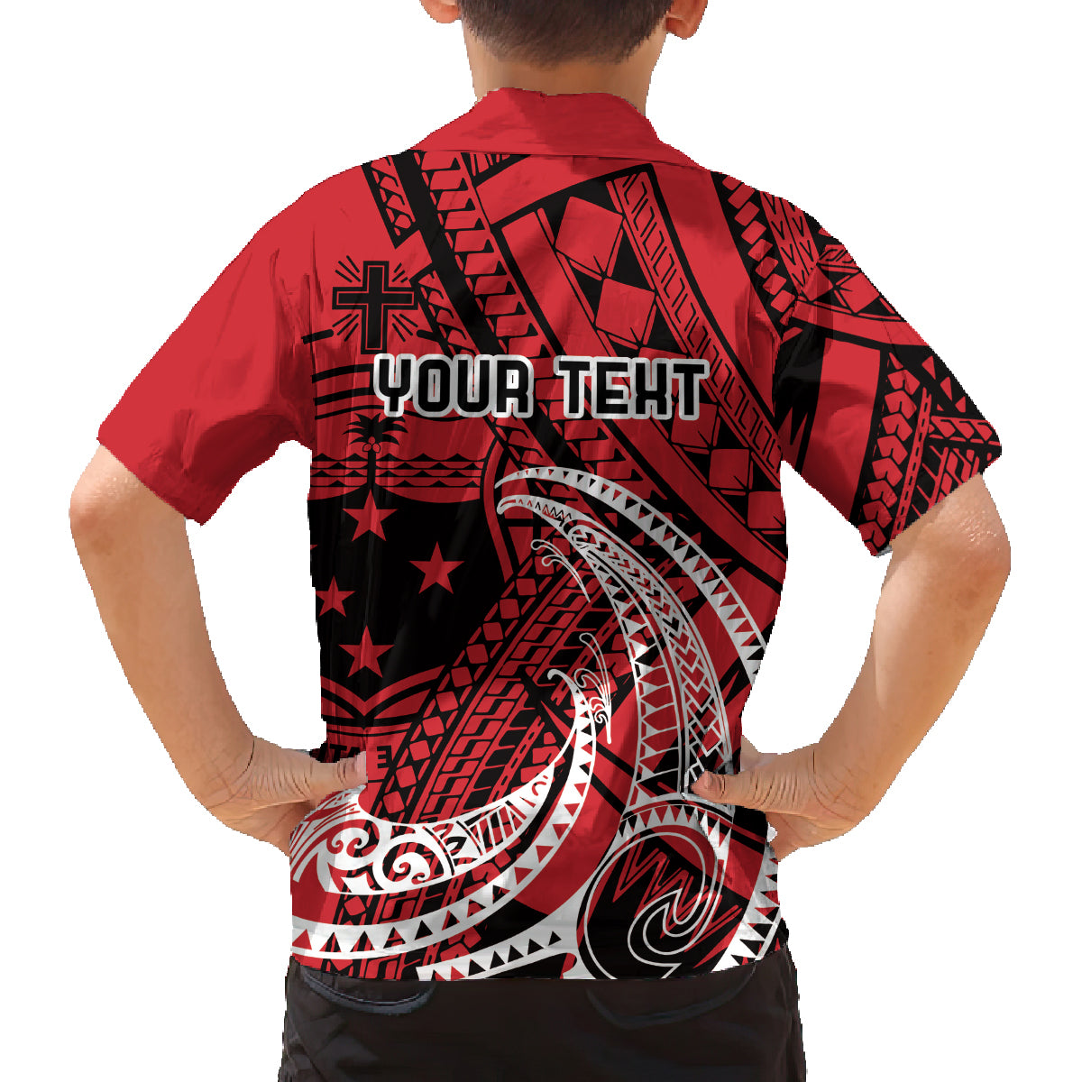 Custom Samoa Manuia le 62 Tausaga O le Tuto’atasi Family Matching Puletasi and Hawaiian Shirt Samoan Tatau Red Art
