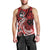 Custom Samoa Manuia le 62 Tausaga O le Tuto’atasi Men Tank Top Samoan Tatau Red Art