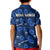 Manu Samoa Rugby Kid Polo Shirt Polynesian Style With Hibiscus LT9 - Polynesian Pride