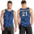 (Custom Text And Number) Manu Samoa Rugby Men Tank Top Polynesian Style With Hibiscus LT9 - Polynesian Pride