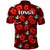 Tonga Rugby Polo Shirt Polynesian Style With Hibiscus LT9 - Polynesian Pride