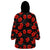 Polynesian Pride Hawaii Style With Hibiscus Wearable Blanket Hoodie Black LT9 - Polynesian Pride