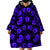 Polynesian Pride Hawaii Style With Hibiscus Wearable Blanket Hoodie Blue LT9 - Polynesian Pride