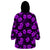 Polynesian Pride Hawaii Style With Hibiscus Wearable Blanket Hoodie Purple LT9 - Polynesian Pride