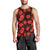 Polynesian Pride Hawaii Style With Hibiscus Men Tank Top Red LT9 - Polynesian Pride