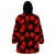 Polynesian Pride Hawaii Style With Hibiscus Wearable Blanket Hoodie Red LT9 - Polynesian Pride