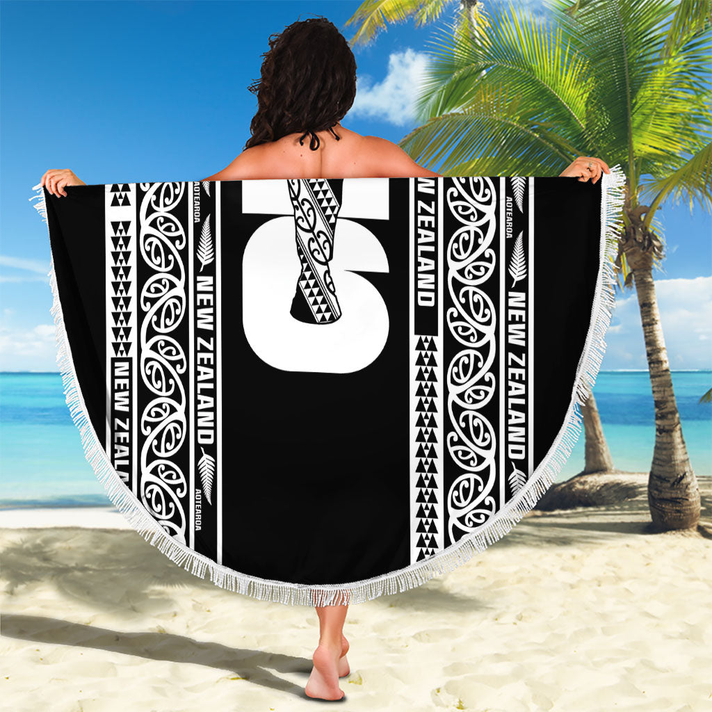 New Zealand Football White Fern Supporter Beach Blanket LT9 - Polynesian Pride