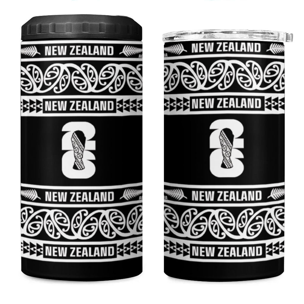 New Zealand Football White Fern Supporter 4 in 1 Can Cooler Tumbler