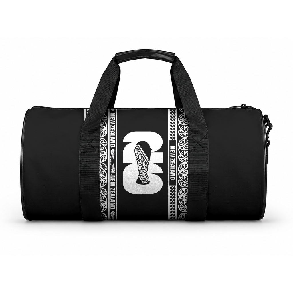 New Zealand Football White Fern Supporter Duffle Bag LT9 One size Black - Polynesian Pride