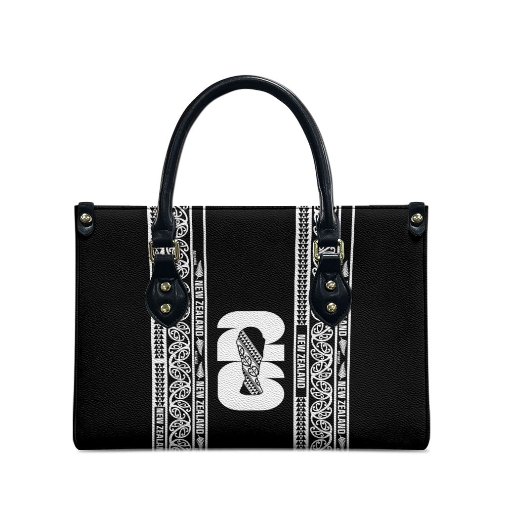 New Zealand Football White Fern Supporter Leather Bag LT9 - Polynesian Pride