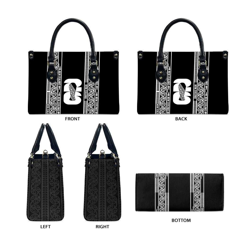 New Zealand Football White Fern Supporter Leather Bag LT9 - Polynesian Pride