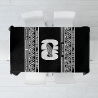 New Zealand Football White Fern Supporter Tablecloth LT9 Black - Polynesian Pride