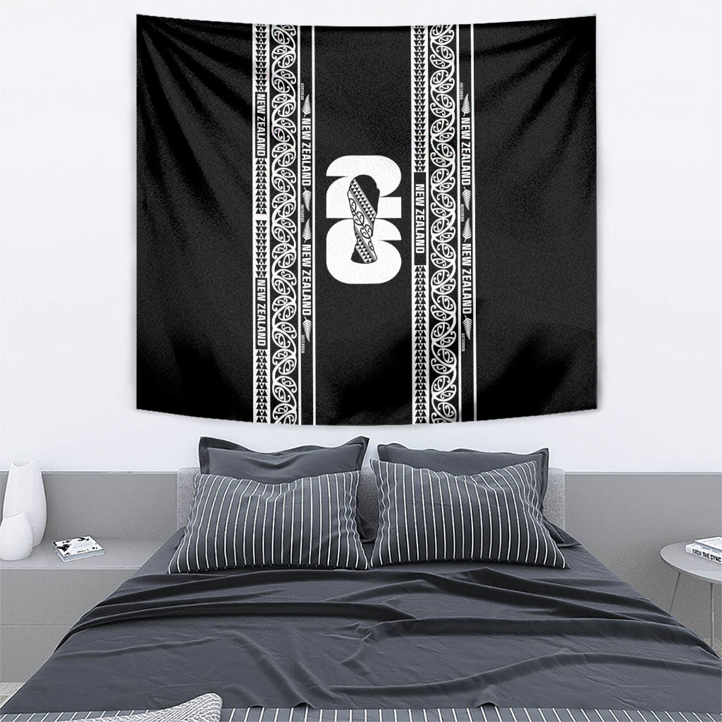 New Zealand Football White Fern Supporter Tapestry LT9 - Polynesian Pride