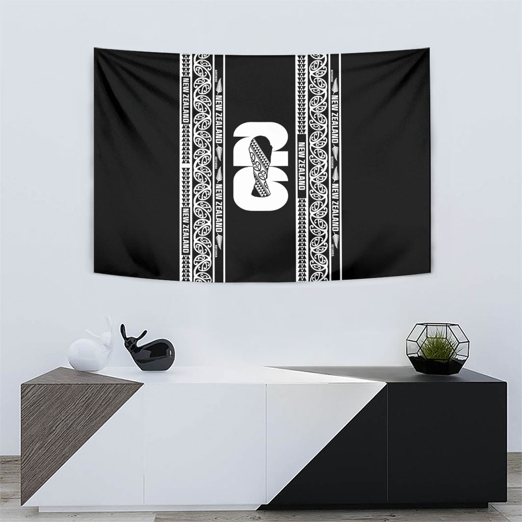 New Zealand Football White Fern Supporter Tapestry LT9 - Polynesian Pride
