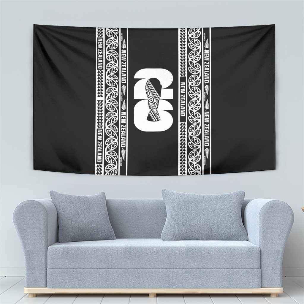 New Zealand Football White Fern Supporter Tapestry LT9 - Polynesian Pride