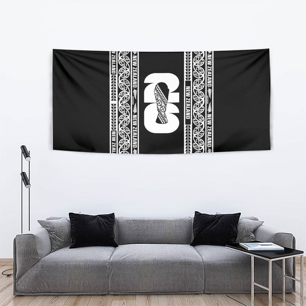 New Zealand Football White Fern Supporter Tapestry LT9 - Polynesian Pride