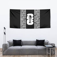 New Zealand Football White Fern Supporter Tapestry LT9 - Polynesian Pride