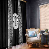 New Zealand Football White Fern Supporter Window Curtain LT9 - Polynesian Pride