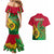 Vanuatu Islands Couples Matching Mermaid Dress And Hawaiian Shirt Polynesian Tattoo and Sea Turtle LT9 - Polynesian Pride