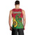 Vanuatu Islands Men Tank Top Polynesian Tattoo and Sea Turtle LT9 - Polynesian Pride