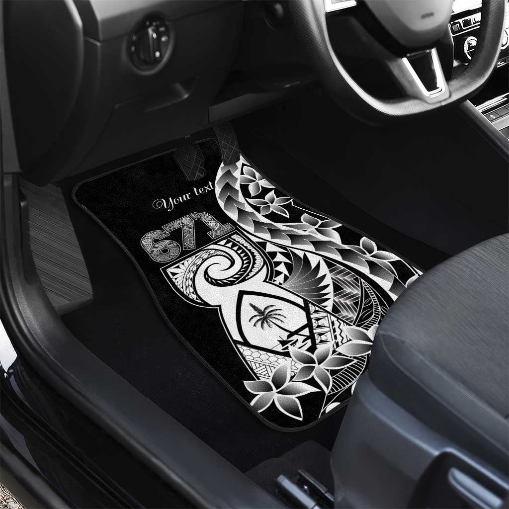 671 Guam Personalised Car Mats Latte Stone Tribal