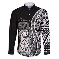 671 Guam Personalised Family Matching Puletasi and Hawaiian Shirt Latte Stone Tribal