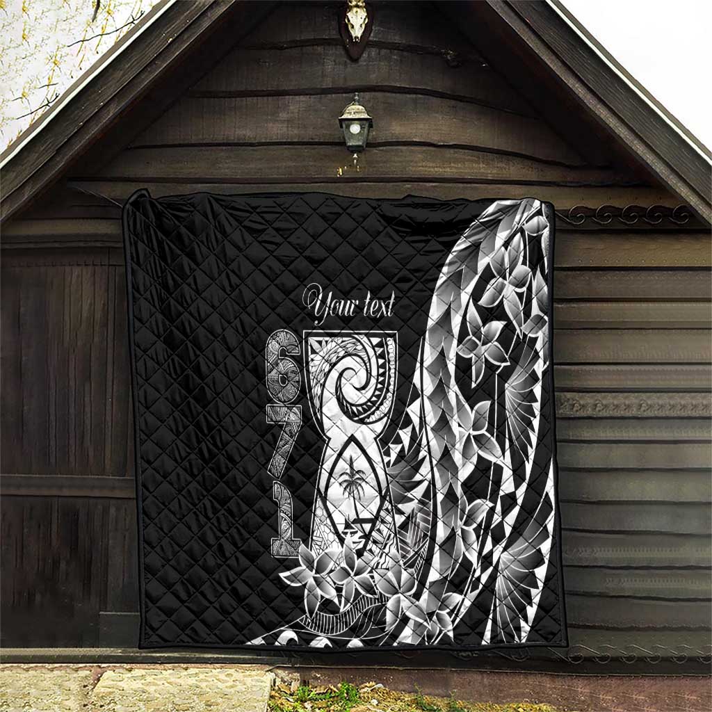 671 Guam Personalised Quilt Latte Stone Tribal