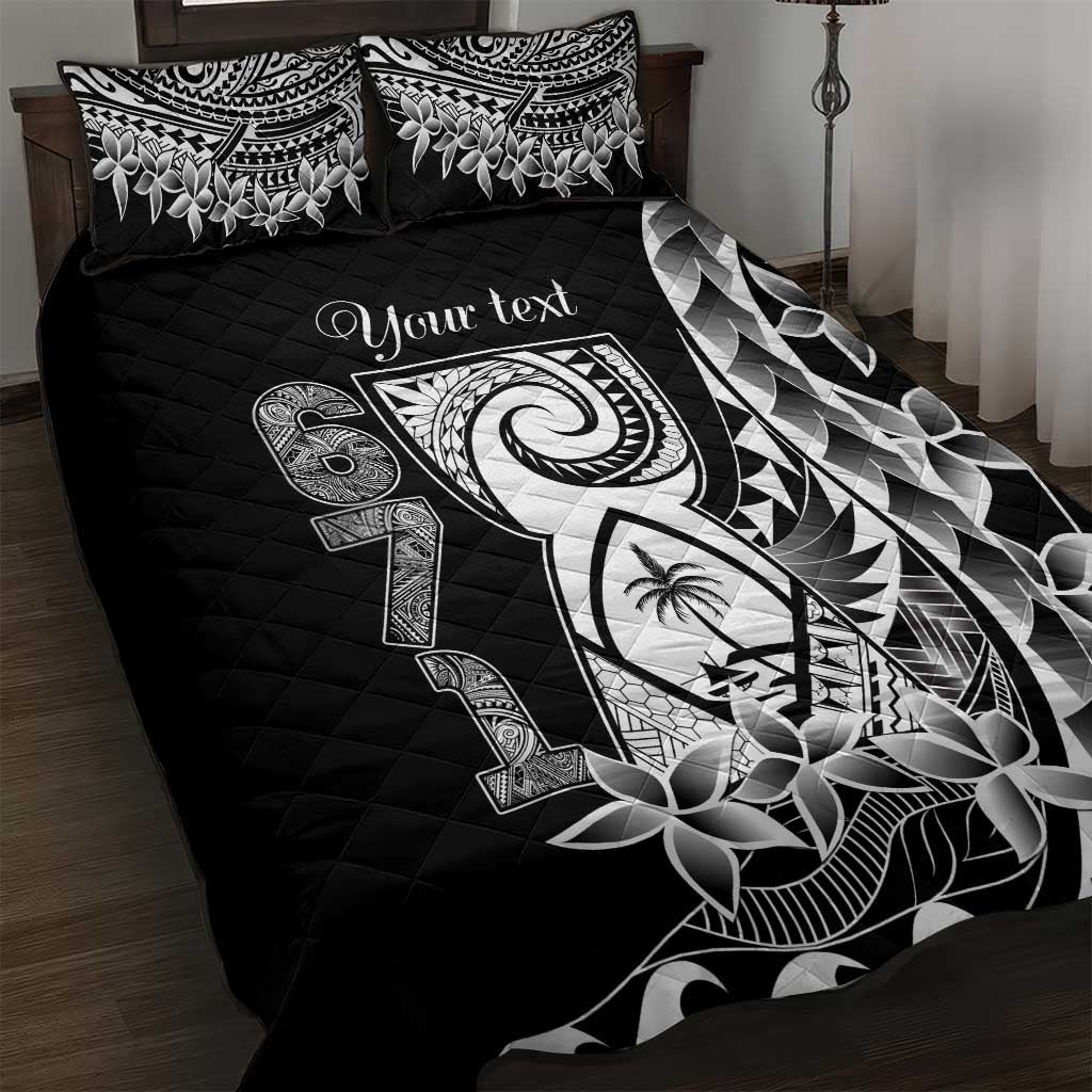 671 Guam Personalised Quilt Bed Set Latte Stone Tribal