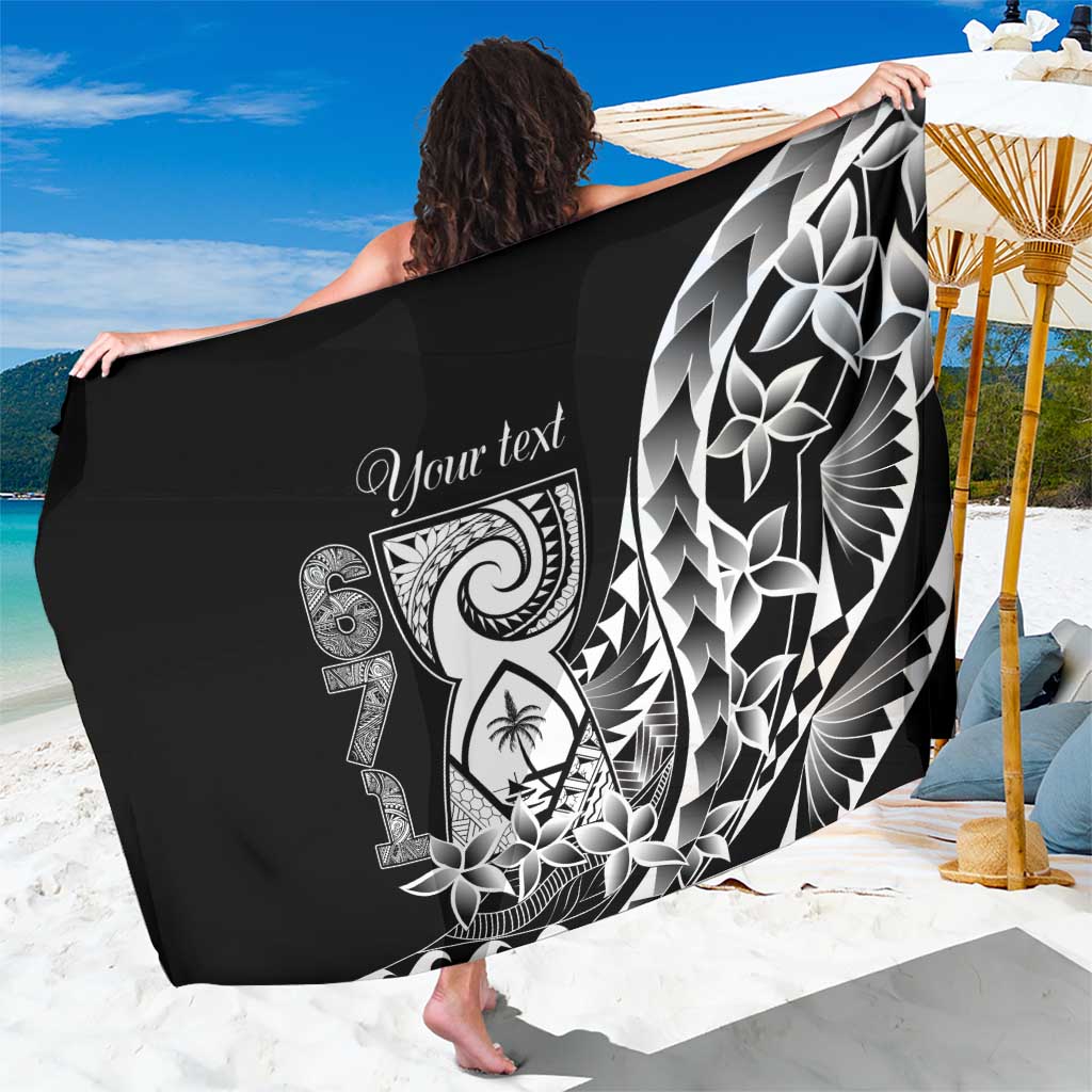 671 Guam Personalised Sarong Latte Stone Tribal