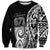 671 Guam Personalised Sweatshirt Latte Stone Tribal