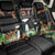 671 Guam Personalised Back Car Seat Cover Latte Stone and Tropical Flowers