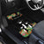 671 Guam Personalised Car Mats Latte Stone and Tropical Flowers