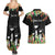 671 Guam Personalised Couples Matching Summer Maxi Dress and Hawaiian Shirt Latte Stone and Tropical Flowers