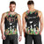 671 Guam Personalised Men Tank Top Latte Stone and Tropical Flowers