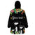 671 Guam Personalised Wearable Blanket Hoodie Latte Stone and Tropical Flowers