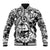 Guam Hafa Adai Guasali Flowers Baseball Jacket