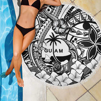 Guam Hafa Adai Guasali Flowers Beach Blanket LT9 - Polynesian Pride