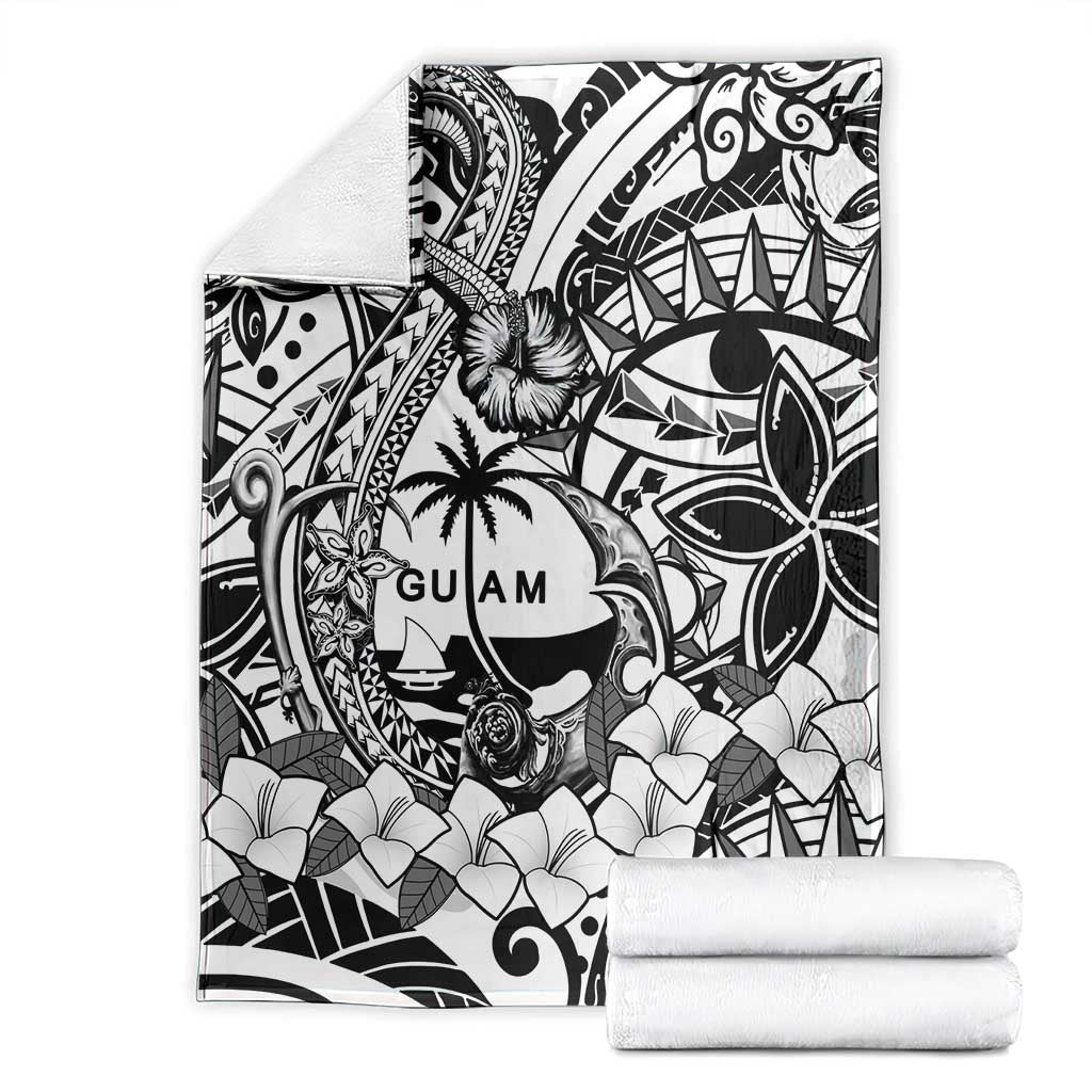 Guam Hafa Adai Guasali Flowers Blanket LT9 - Polynesian Pride