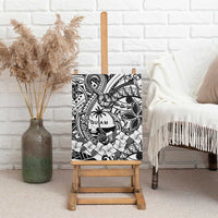 Guam Hafa Adai Guasali Flowers Canvas Wall Art LT9 - Polynesian Pride